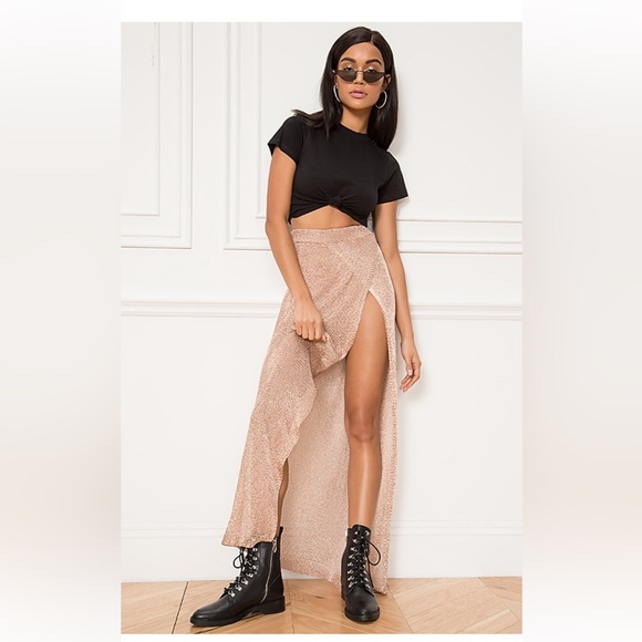 Keva Wrap Maxi Skirt